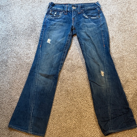 True Religion flap-pocket flare Denim Jeans - Picture 1 of 4